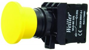 WL9 22mm Plastik Kayıcı Sarı Mantar Buton (1NO)