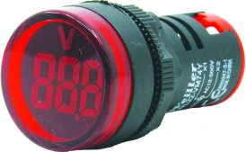 WL22-VM74Y Ø22mm Display Göstergeli Voltmetre 12- 500VAC