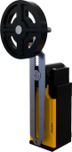 XCK-SEL123AE 50mm Lastik Makaralı Ayarlı Eğri Kol Limit Switch 1NO/1NC
