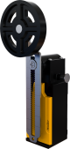 XCK-SEL123RE 50mm Lastik Makaralı Resetli Kararlı Eğri Kol Limit Switch 1NO/1NC