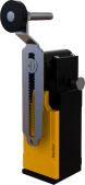 XCK-SEP122ARE 18mm Plastik Makaralı Resetli Kararlı Ayarlı Eğri Kol Limit Switch 1NO/1NC