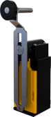 XCK-SEP123AE 18 mm Ayarlı Eğri Kafa Plastik Makaralı Döner Kol Limit Switch 1NO/1NC
