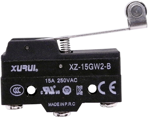 XZ-15GW2-B (CM1703) Uzun Palet Metal Makaralı Switch (1NO+1NC