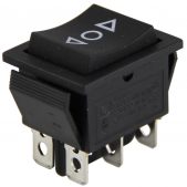 KCD-501 6  Pin Geniş Tip Vinç Anahtarı ON/OFF/ON