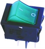 W-502G 4 Pin Işıklı Geniş Tip ON/OFF Anahtar