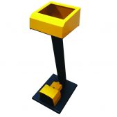 WK-PK10 Panel Kürsü Tekli Tam Korumalı Döküm Pedal 1K