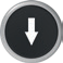 Black Down Arrow
