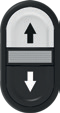 Black Up / Down Arrow