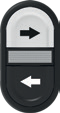 Black Up / Left Arrow