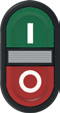 Green I / Red O