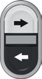 Black Up / Left Arrow